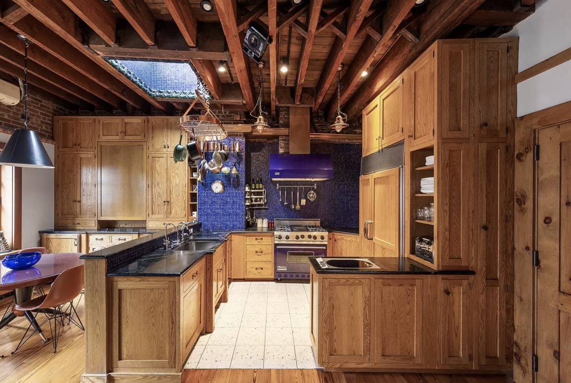 The top floor of Barbra Streisand's former townhouse