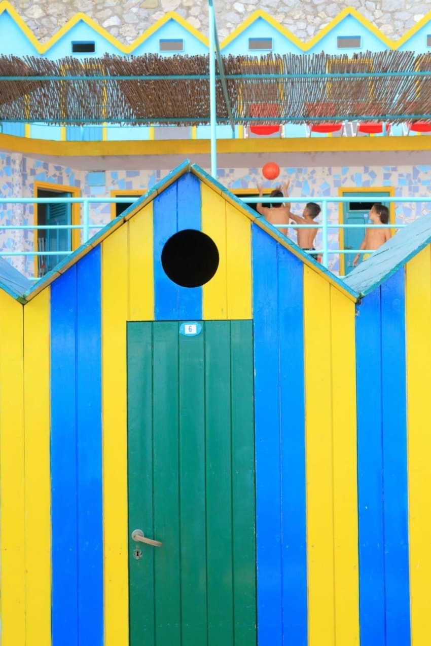 Marina Piccola Beach Cabins.