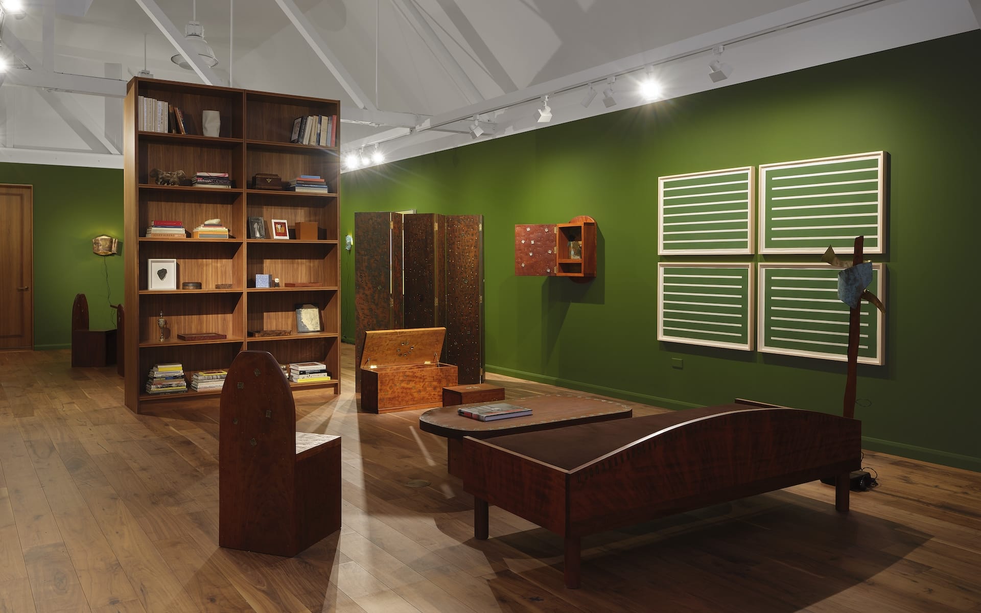 Installation view of “Rafael Triboli” at Anthony Meier, Mill Valley.