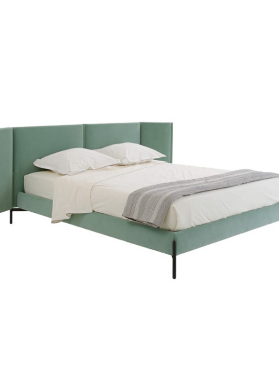 Hypna bed by Ligne Roset is recommended for a guest room.