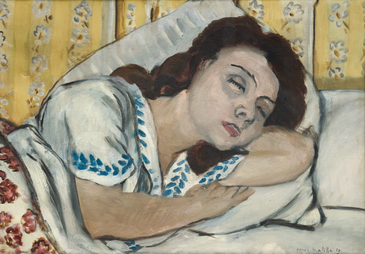 Henri Matisse, Marguerite endormie 1920.