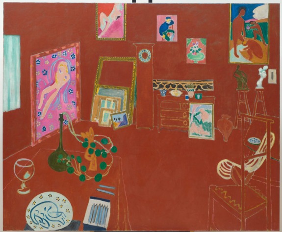 Henri Matisse, The Red Studio, (1911) is on the list of museum exhibitions to see this summer.