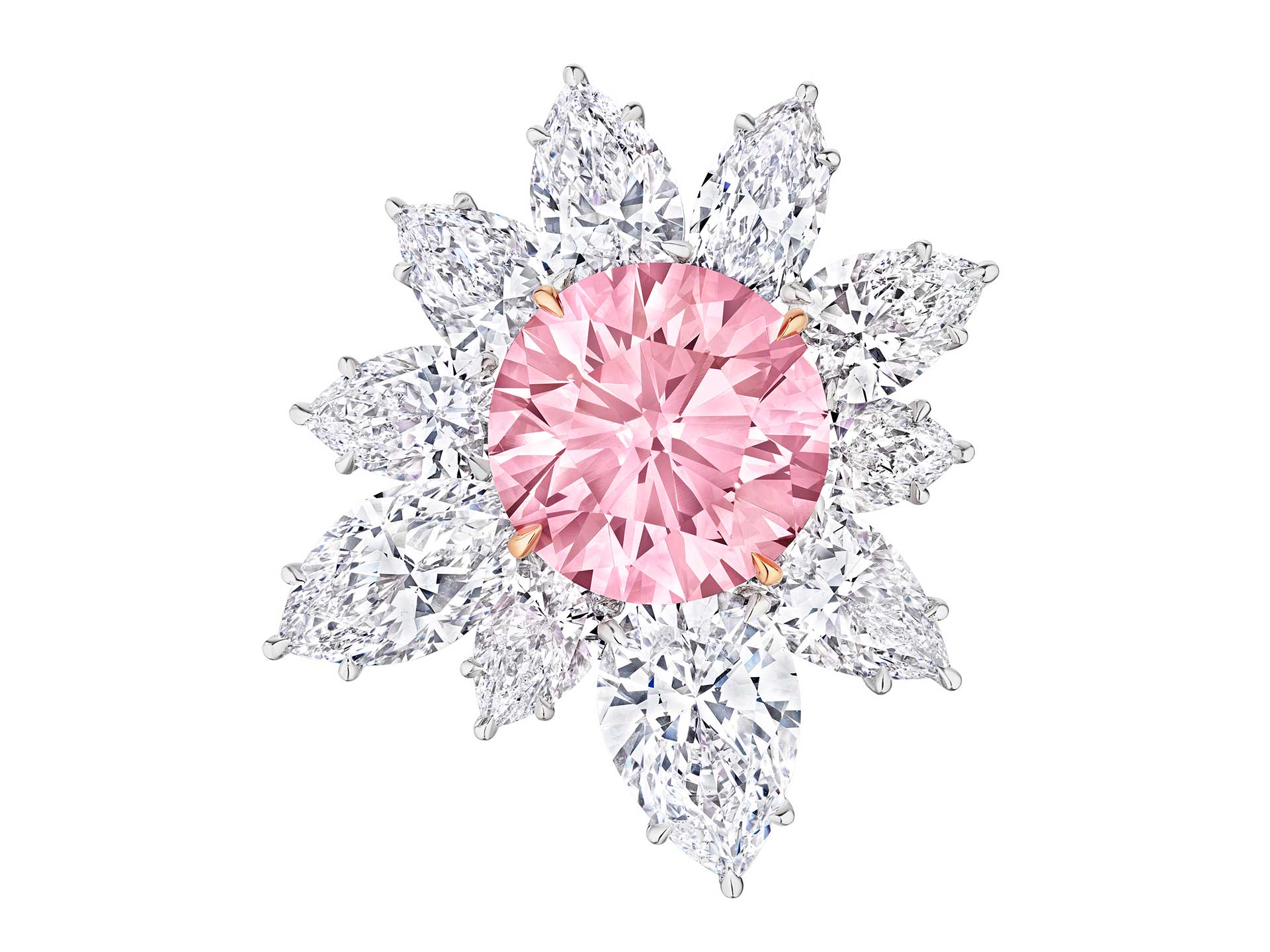 Pink diamonds: The Eden Rose.