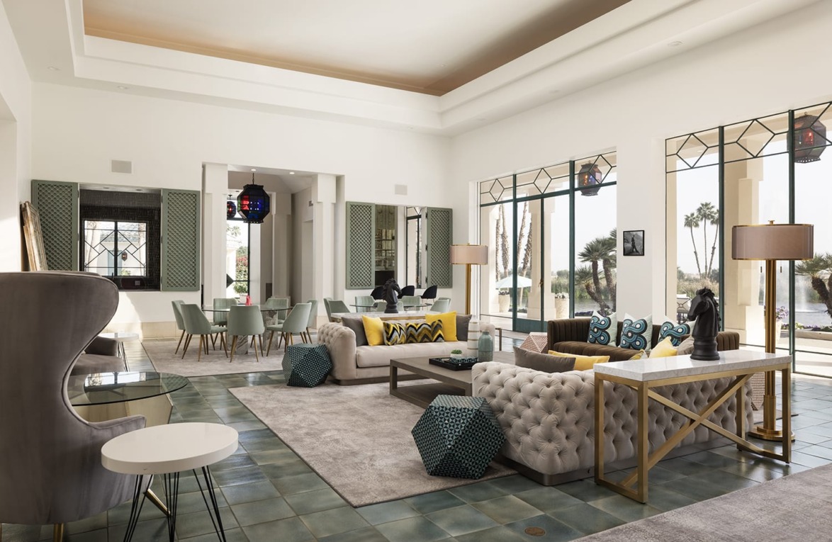 The Merv Griffin estate was designed by Waldo Fernandez