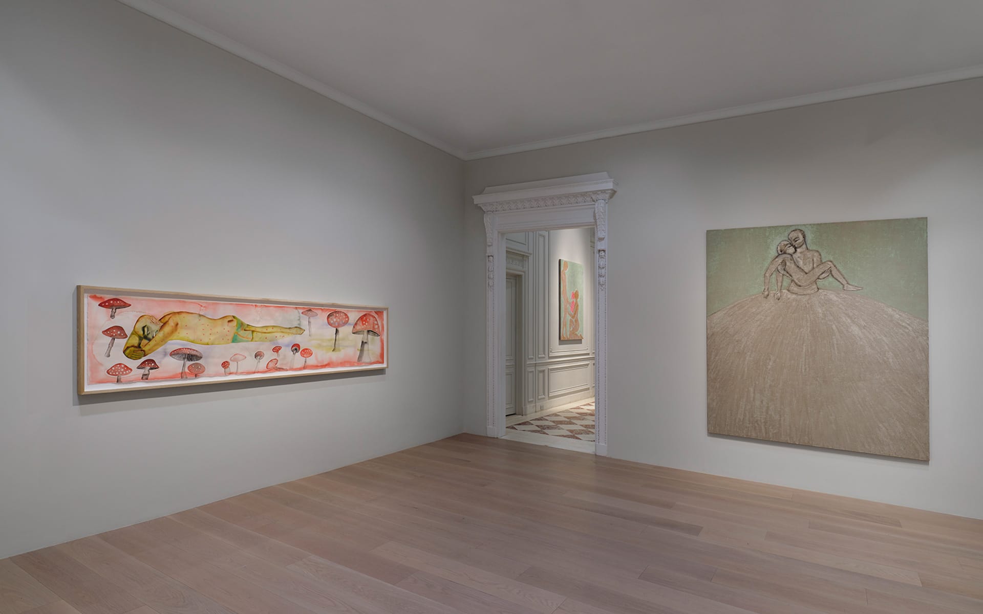 Installation view, Francesco Clemente: Summer Love in the Fall, Lévy Gorvy Dayan, New York.