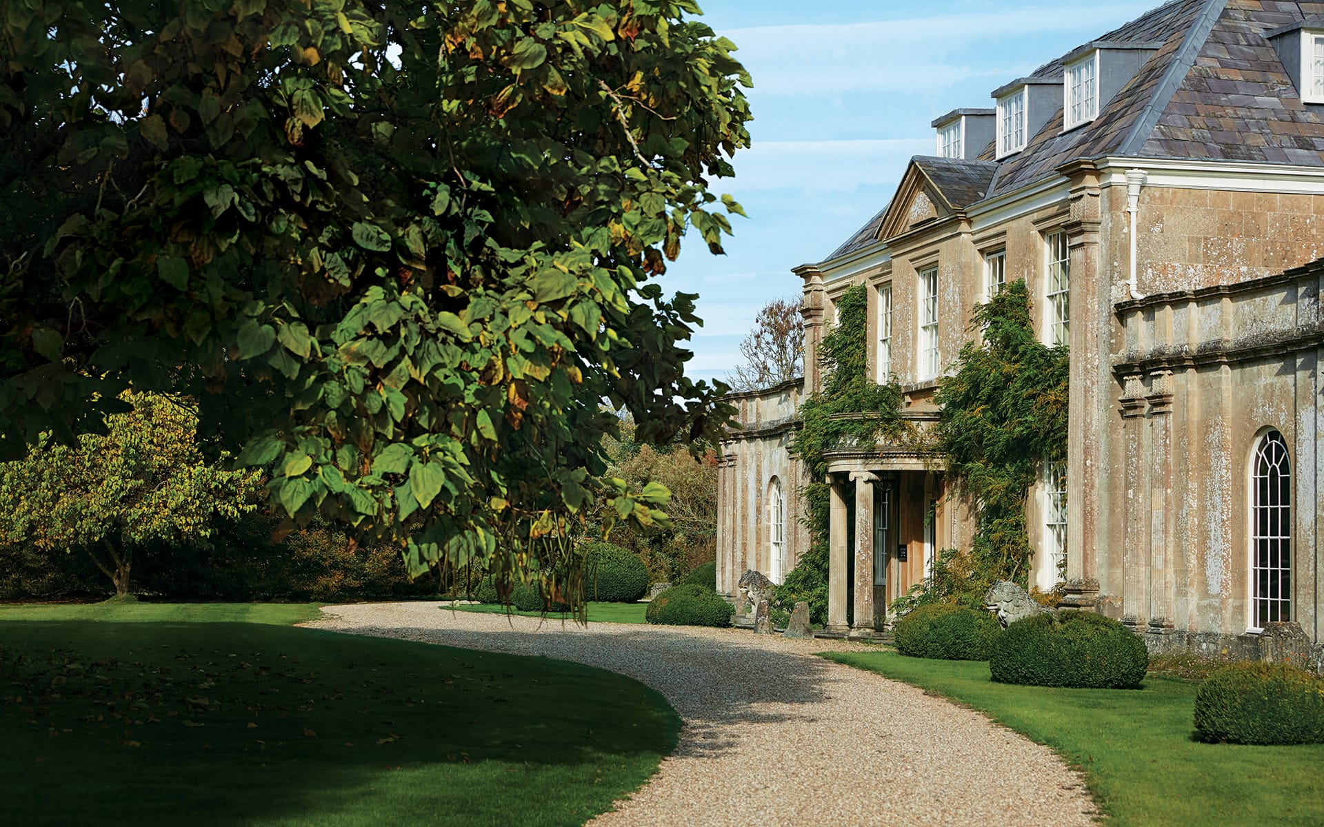 An early 19th-century mansion in Wiltshire, England, masterminded by Ben Pentreath.