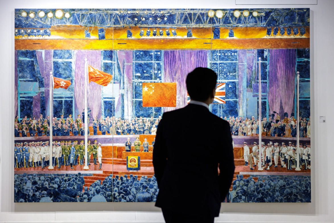 An artwork by Chow Chun Fai