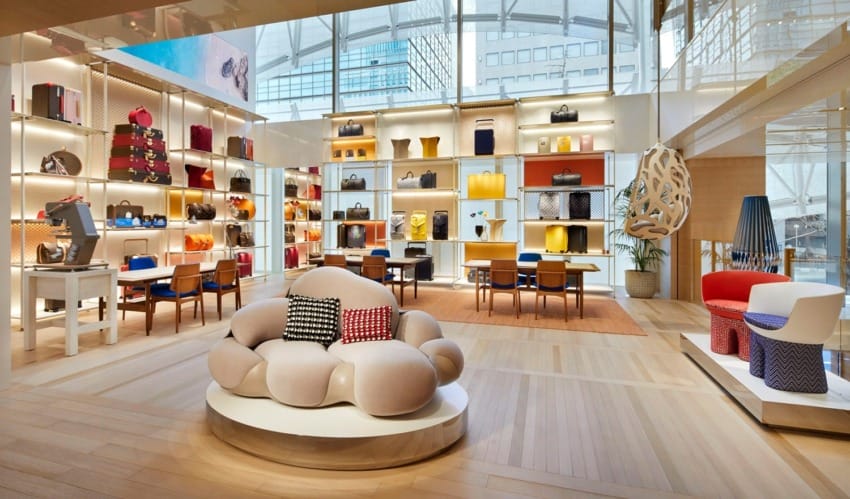 Inside Louis Vuitton's First-Ever Café and Restaurant