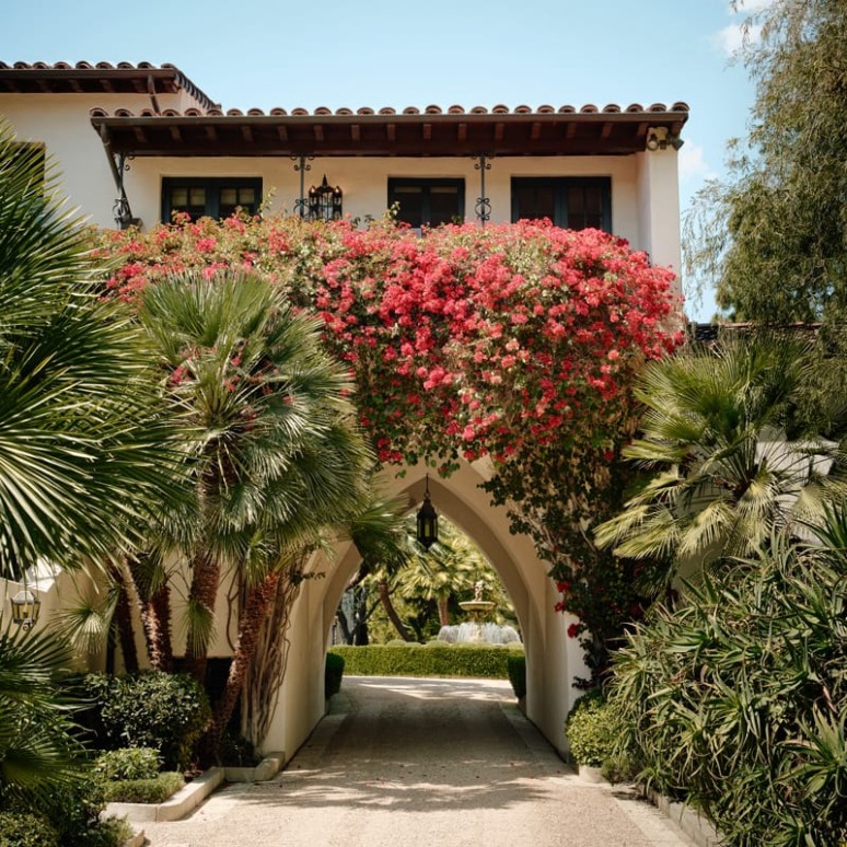 Garden on property