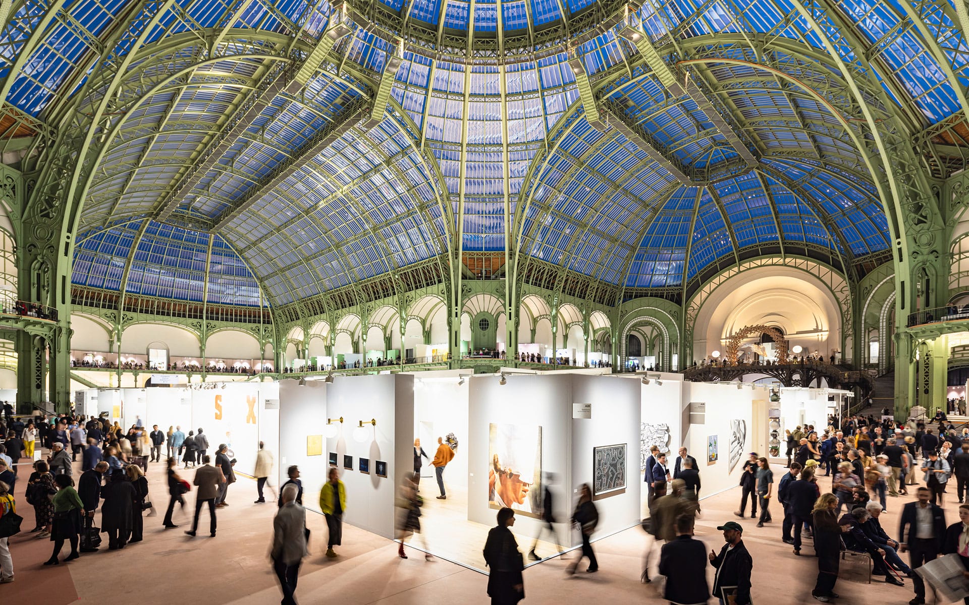 Art Basel Paris 2024 at the Grand Palais.