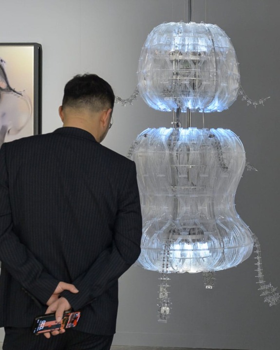 Gladstone Gallery's booth.