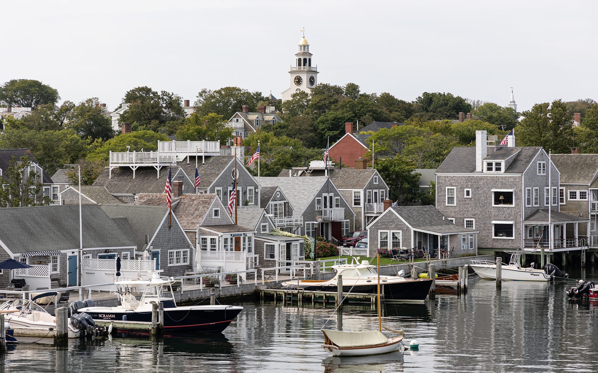 Nantucket harbor.
