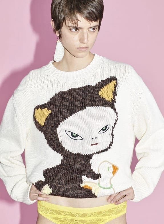 Yoshitomo Nara's First Fashion Collaboration Debuts with