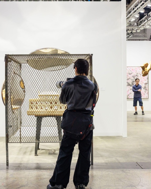 Hauser & Wirth's booth