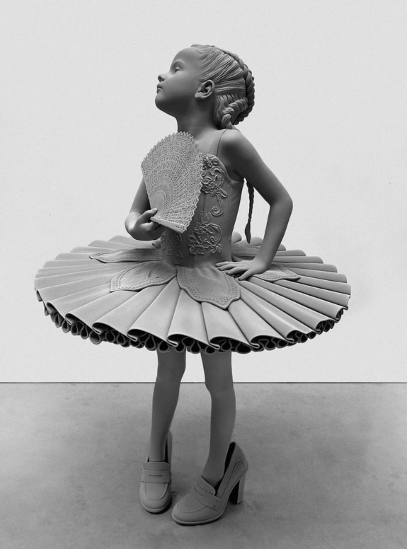 Hans Op de Beeck, Zhai-Liza ( mother's shoes), 2024.