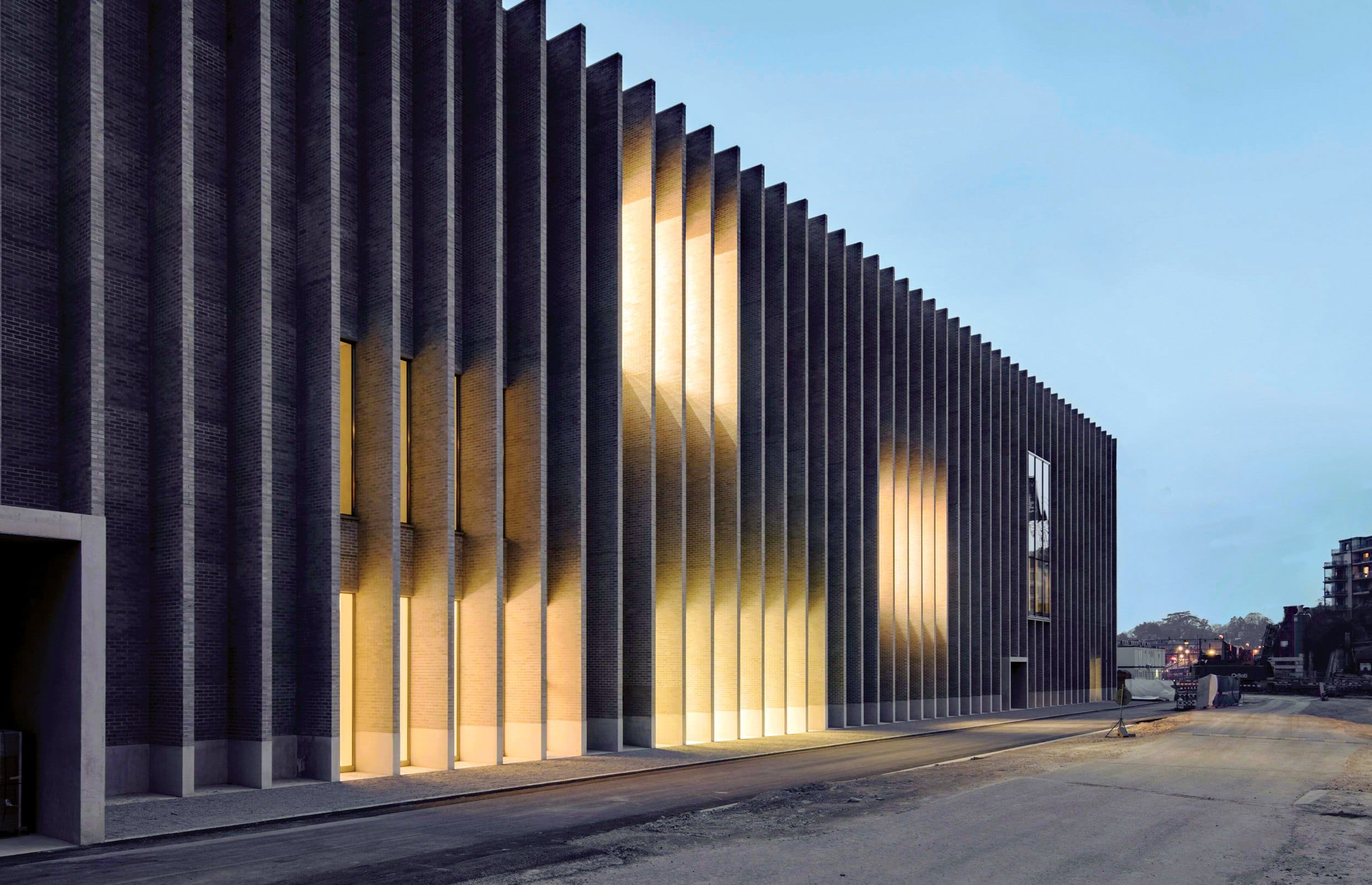 Exterior of the building.