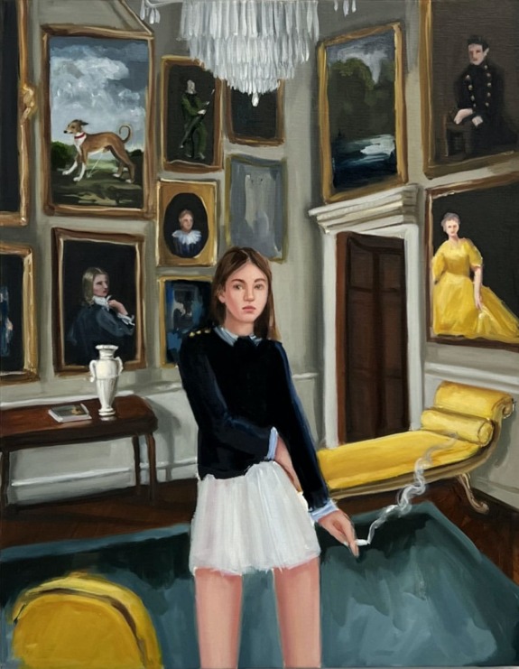 Karyn Lyons, Tuesday Heartbreak, 2024. Courtesy Carl Kostyál.