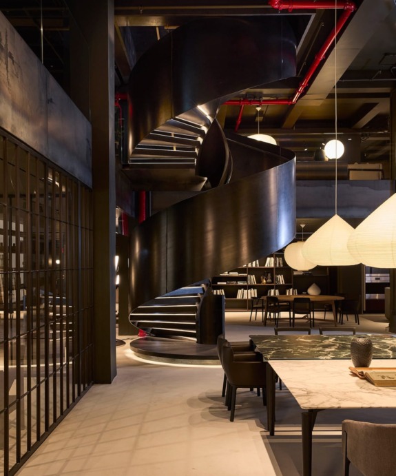 The new Boffi/DePadova showroom on Madison Avenue.