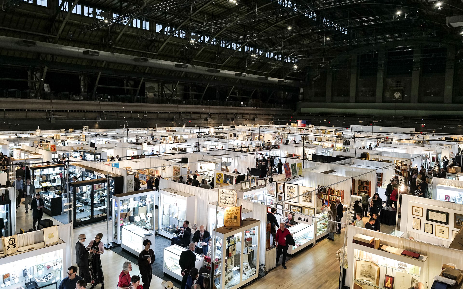 The New York International Antiquarian Book Fair.