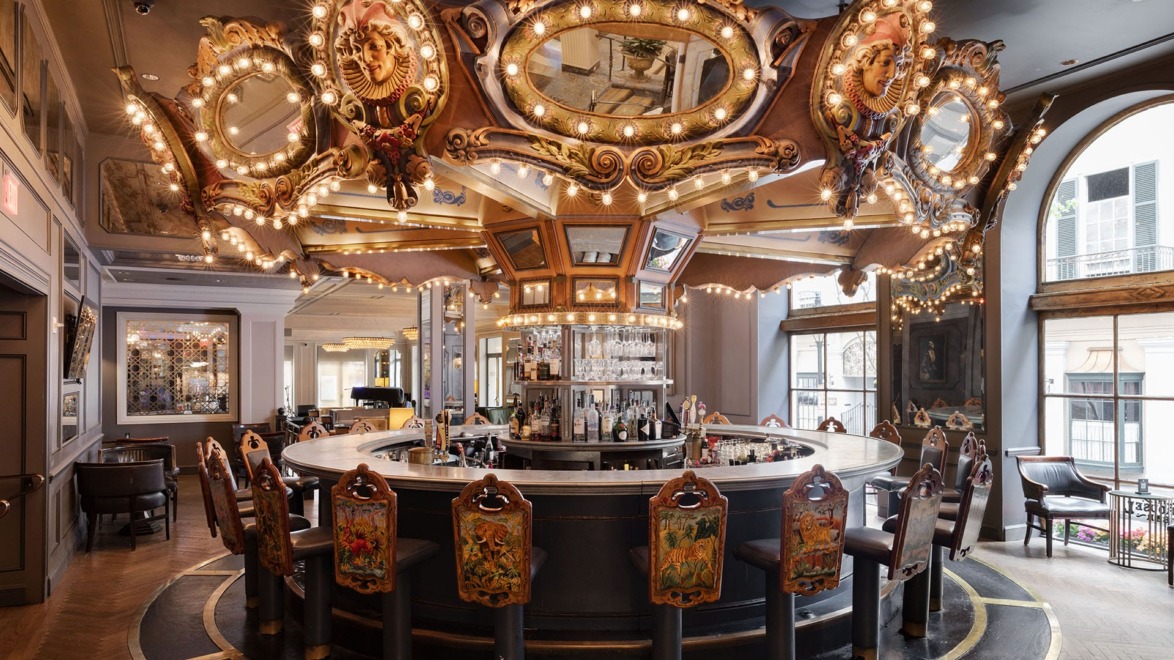 Carousel Bar at Hotel Monteleone.