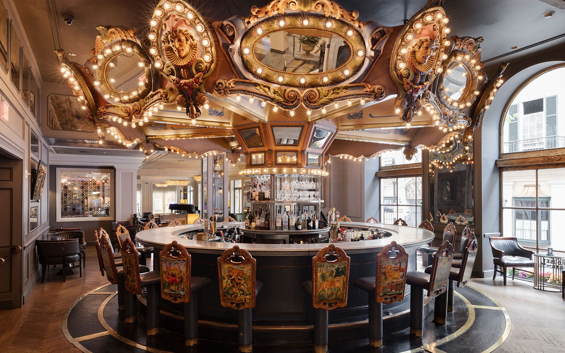 Carousel Bar at Hotel Monteleone.