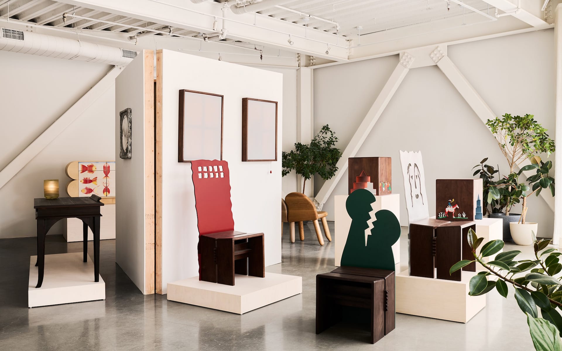 The residents on view at Colony’s gallery in Tribeca.