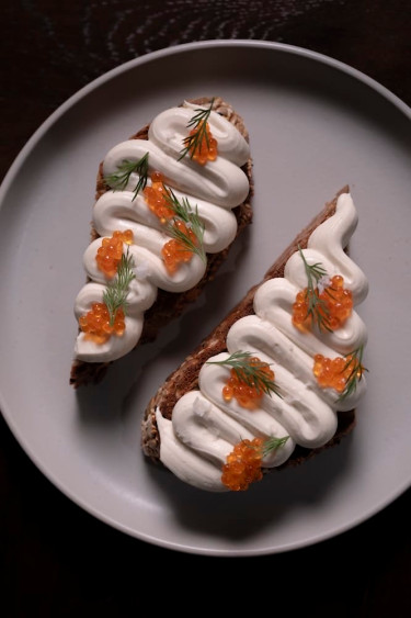 The trout mousse at Confidant.