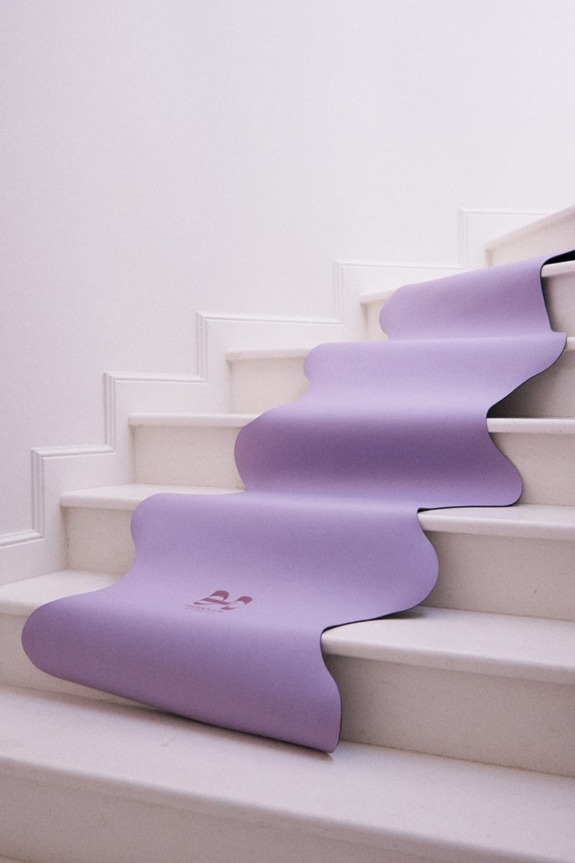 Lavande yoga mat by Hercule Studio.