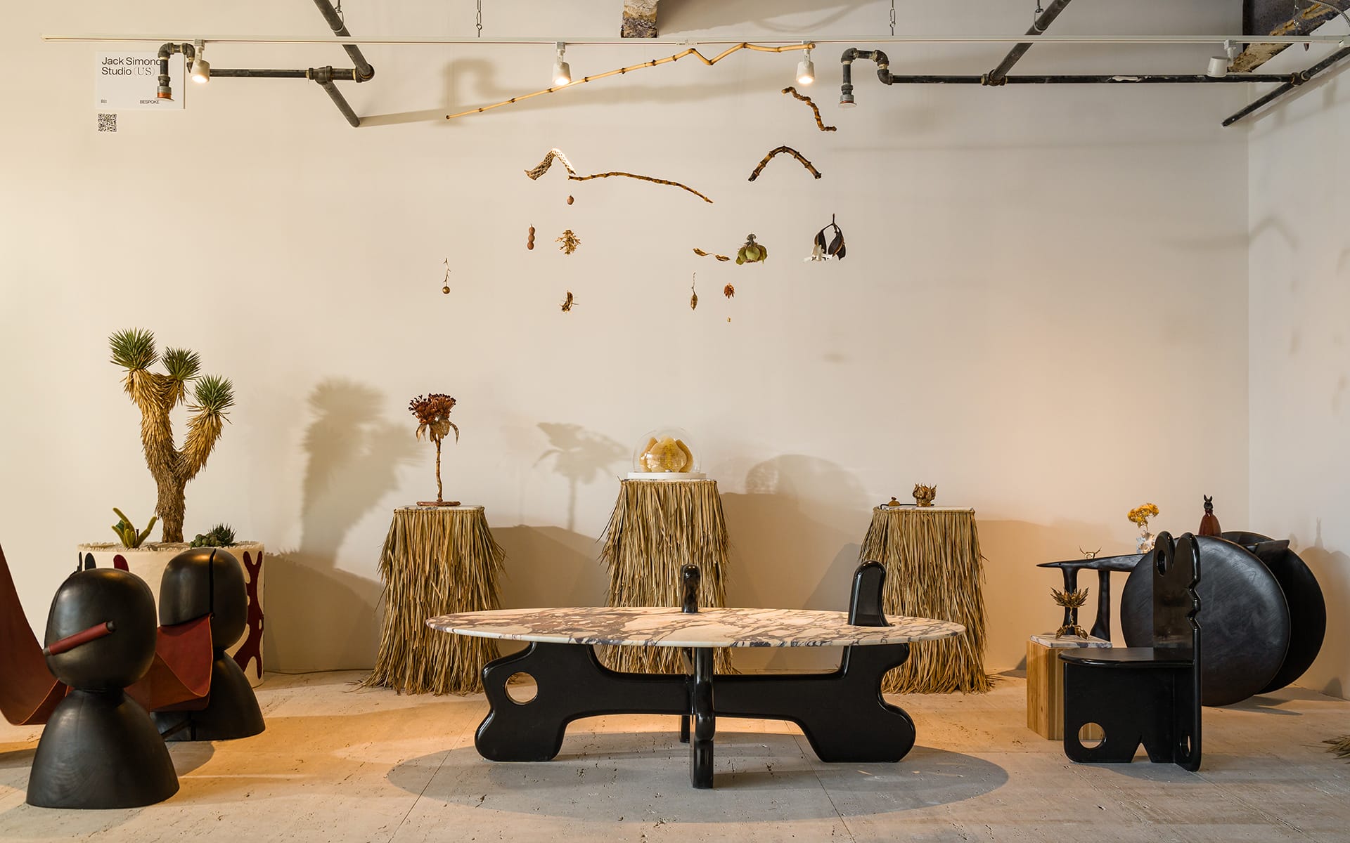 A vignette at the Collectible design fair.