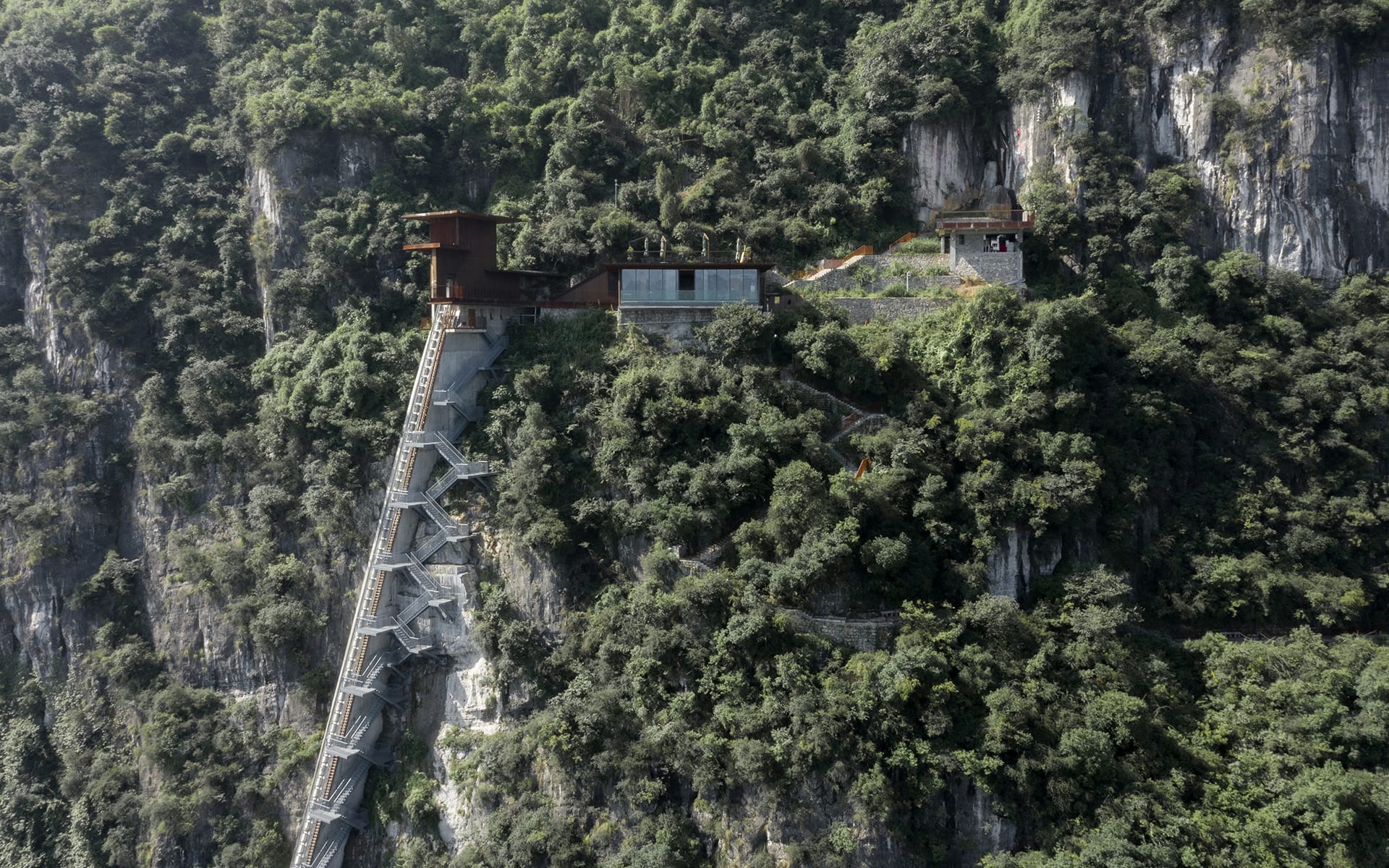 The Renovation of Tianbao Cave District of Erlang Town.