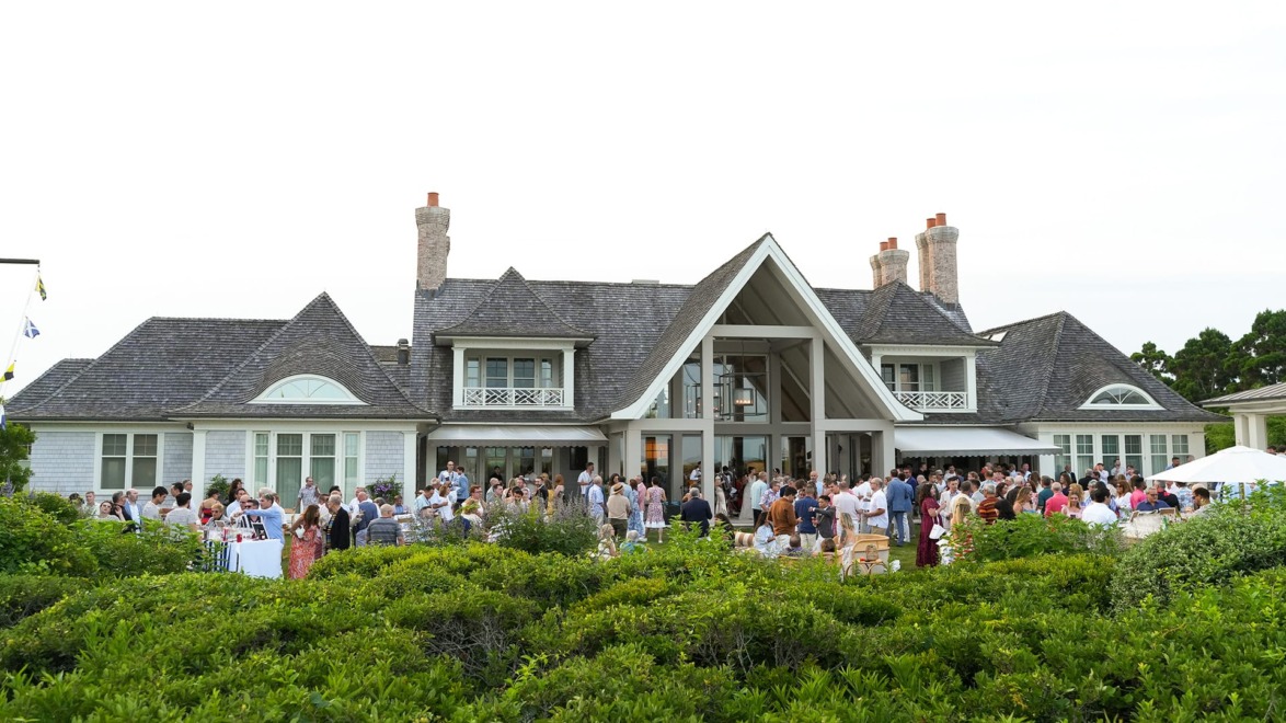 Lisa and James Cohen hosted the event at their estate in the Hamptons