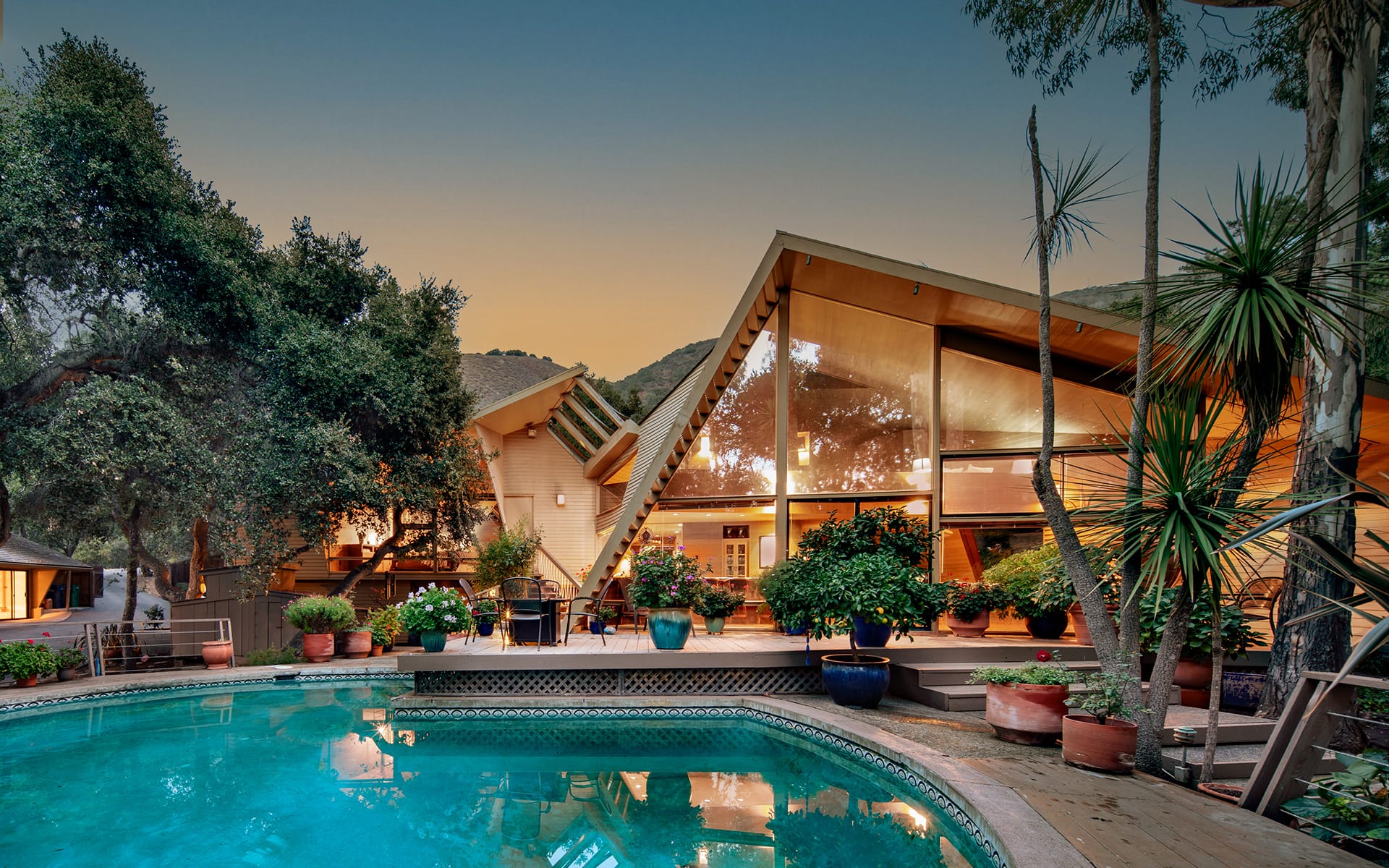 The Carmel Valley property is currently listed for $4.995 million.