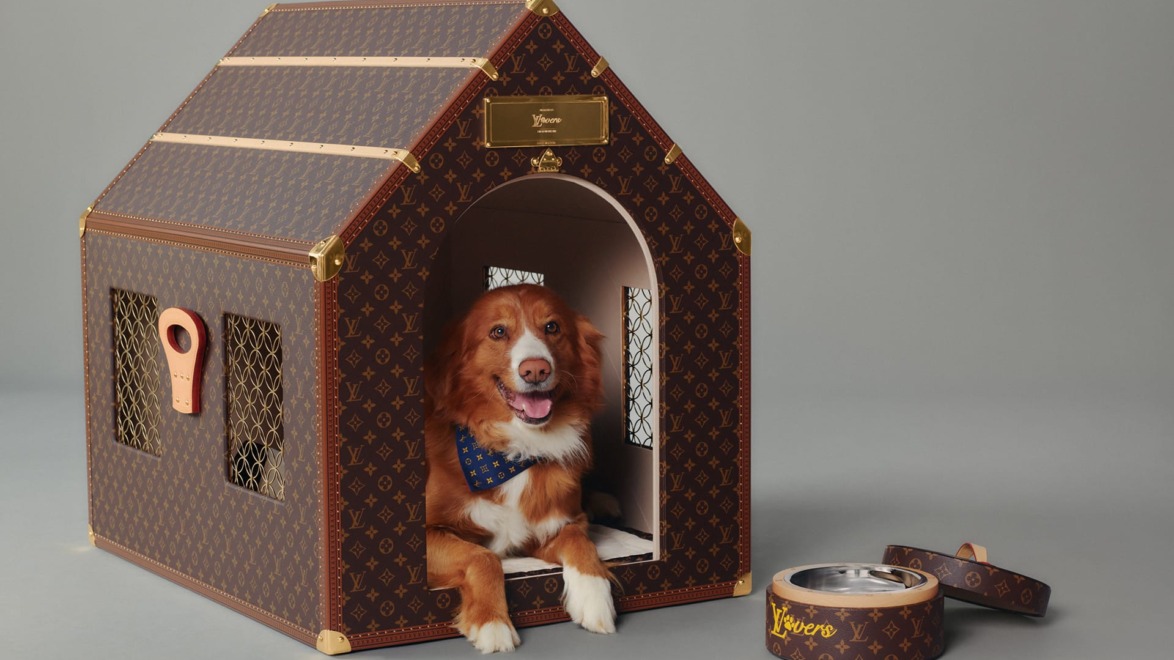 Louis Vuitton Dog Lvers Collection.