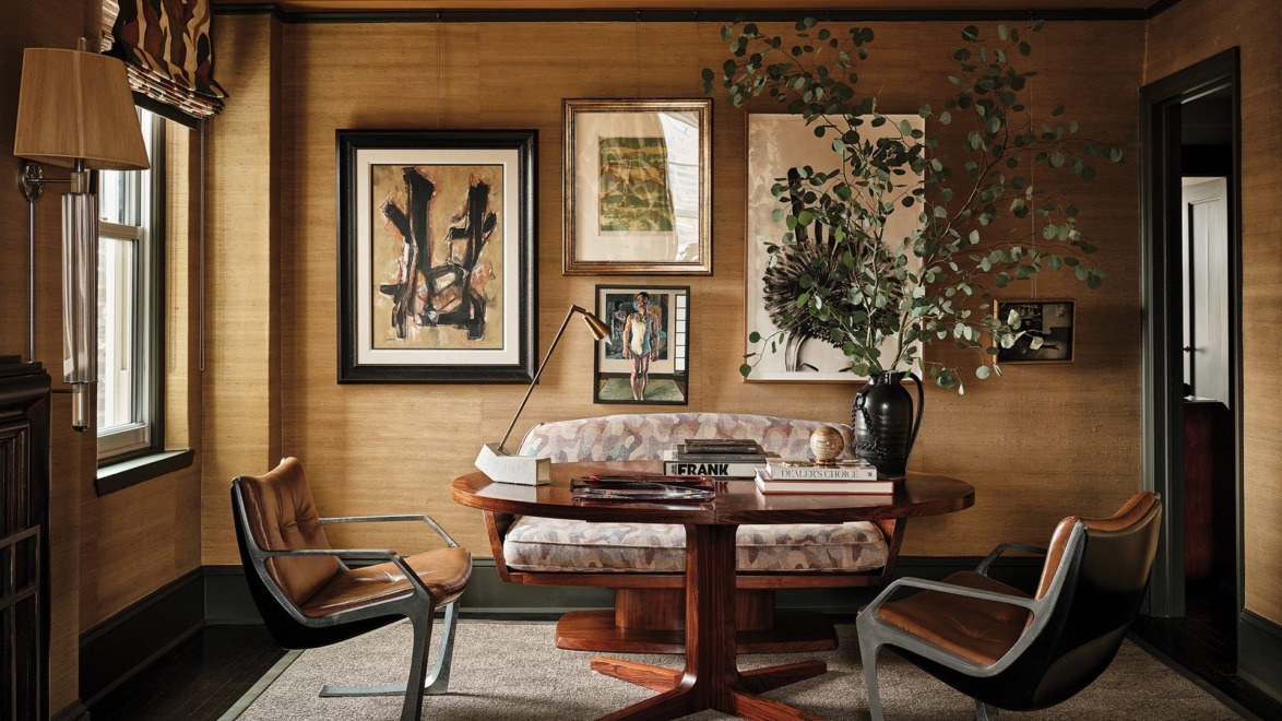 Jay Jeffers living room.