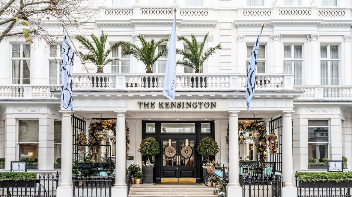 The Kensington Hotel in London.