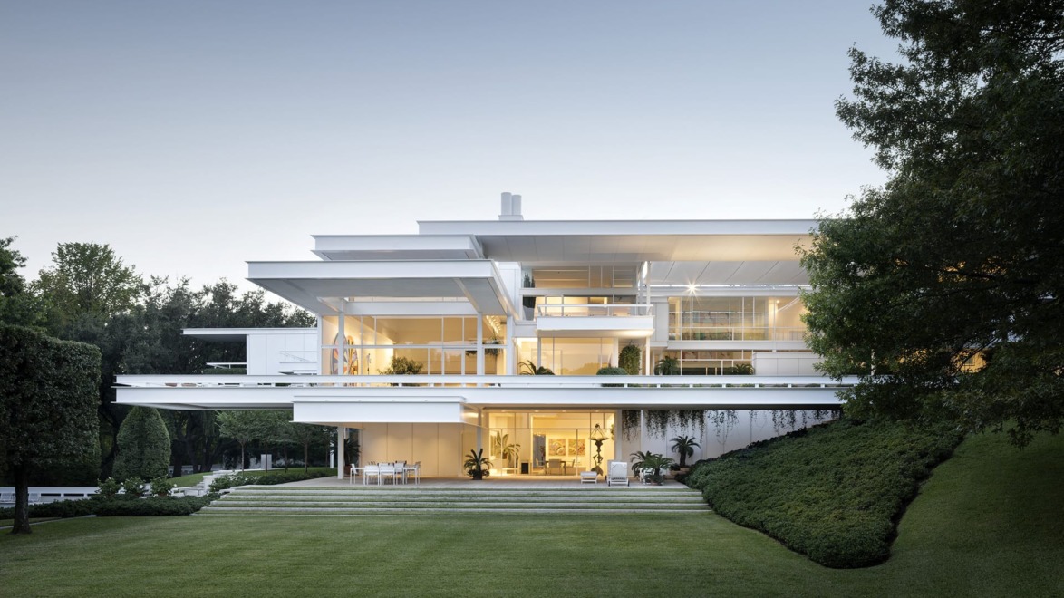 The Bass House in Fort Worth.