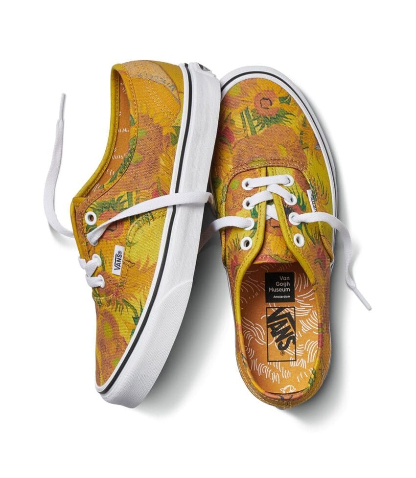 VANS ゴッホ スカル アート ロンT VANS ゴッホ スカル アート ロンT