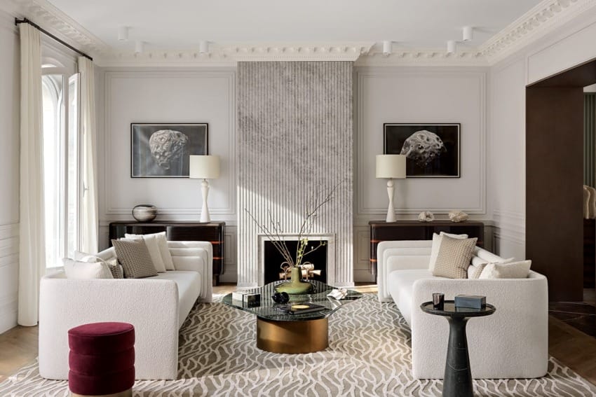 Tour a Breathtaking Paris Triplex Conceived by Damien Langlois