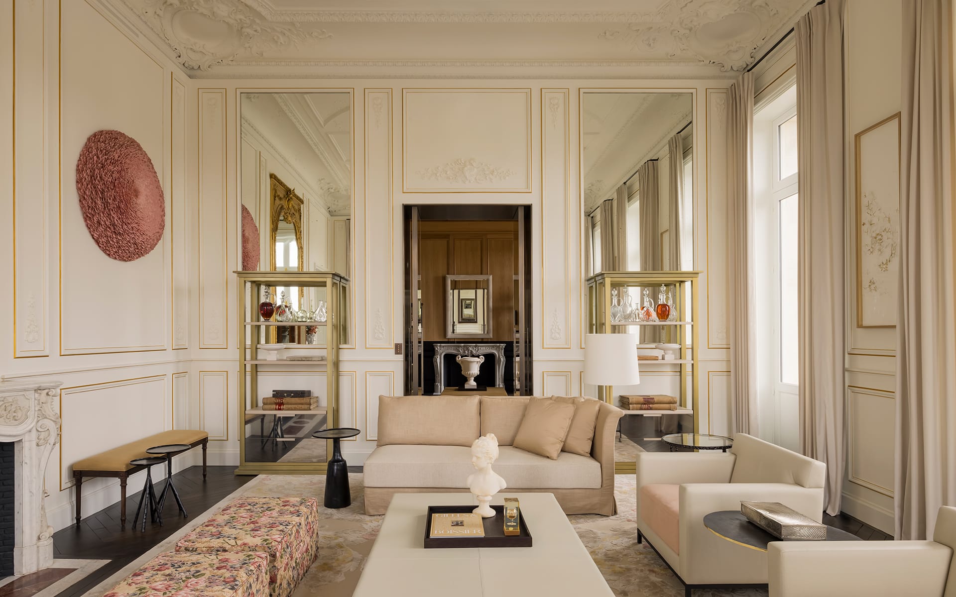 The five-story Maison Courvoisier was originally founded in 1828.