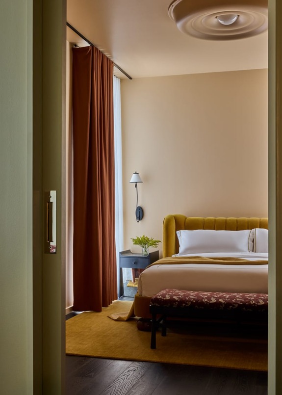 Atelier suite at Hotel Saint Augustine in Houston, Texas.