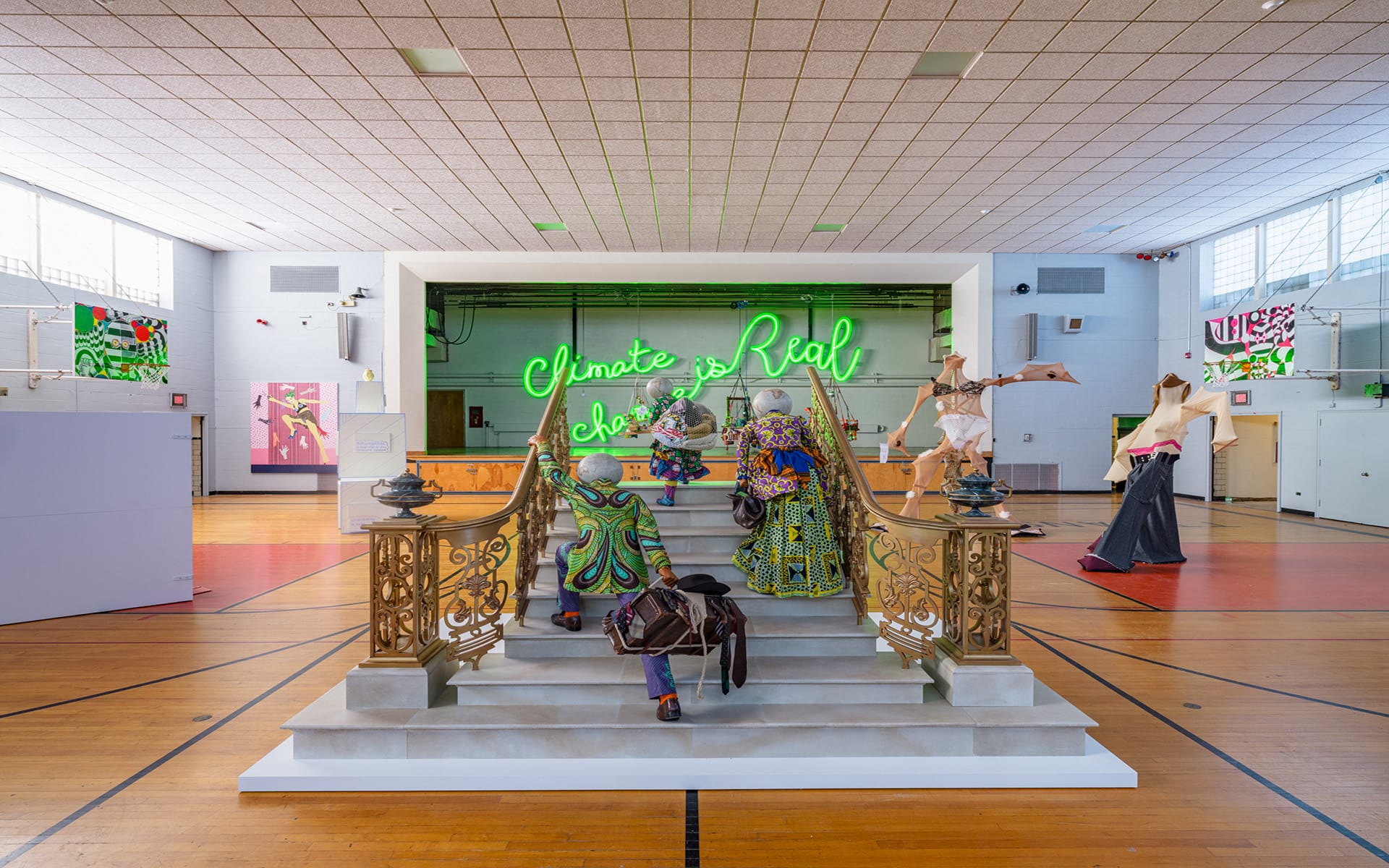 Inaugural Exhibition, organized by Timo Kappeller, The Campus on offer at the Upstate Art Weekend.