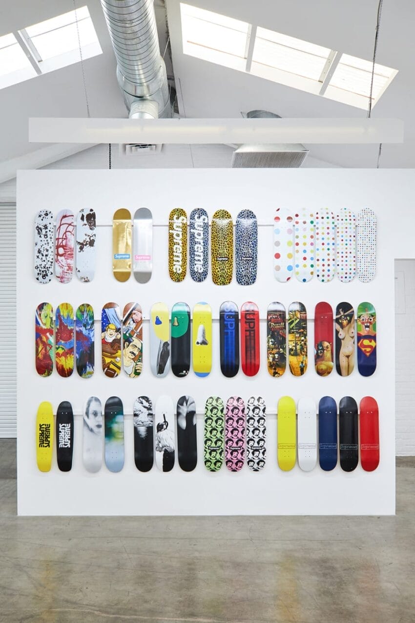 The Only Complete Archive of Supreme Skate Decks Comes to Auction
