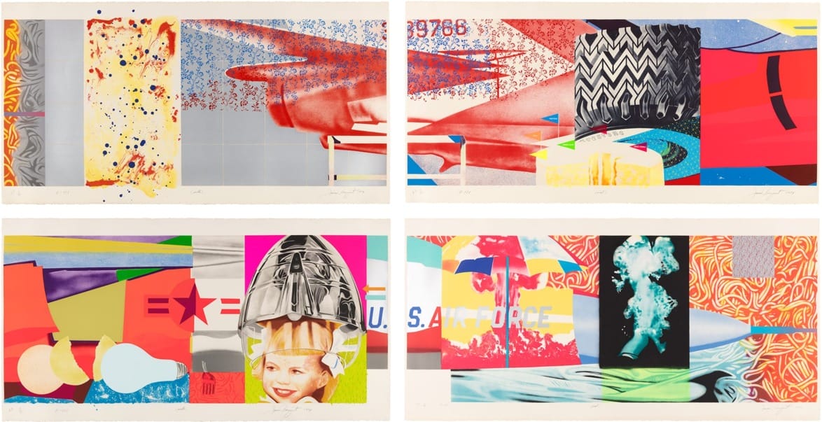 Auction of the Week: Pop Art Print by James Rosenquist Sets