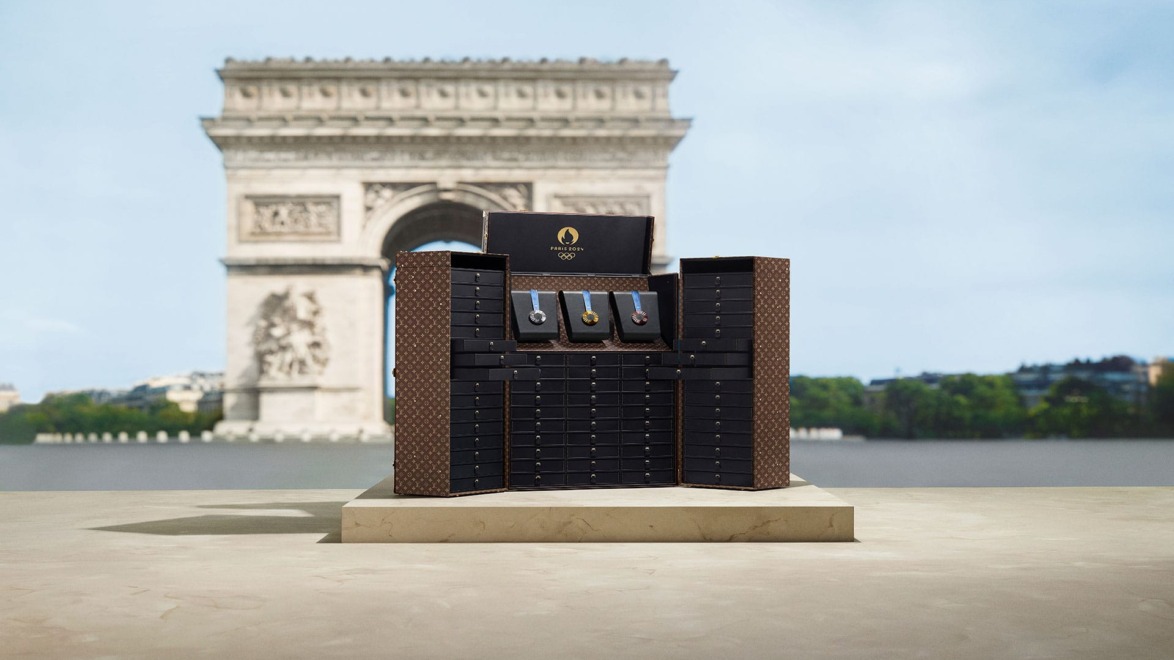 Louis Vuitton medal trunks for Paris Olympics