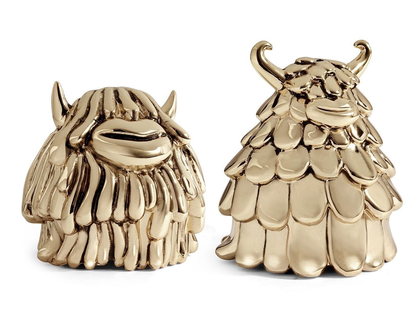 Haas Brothers salt and pepper shakers for L'Objet.