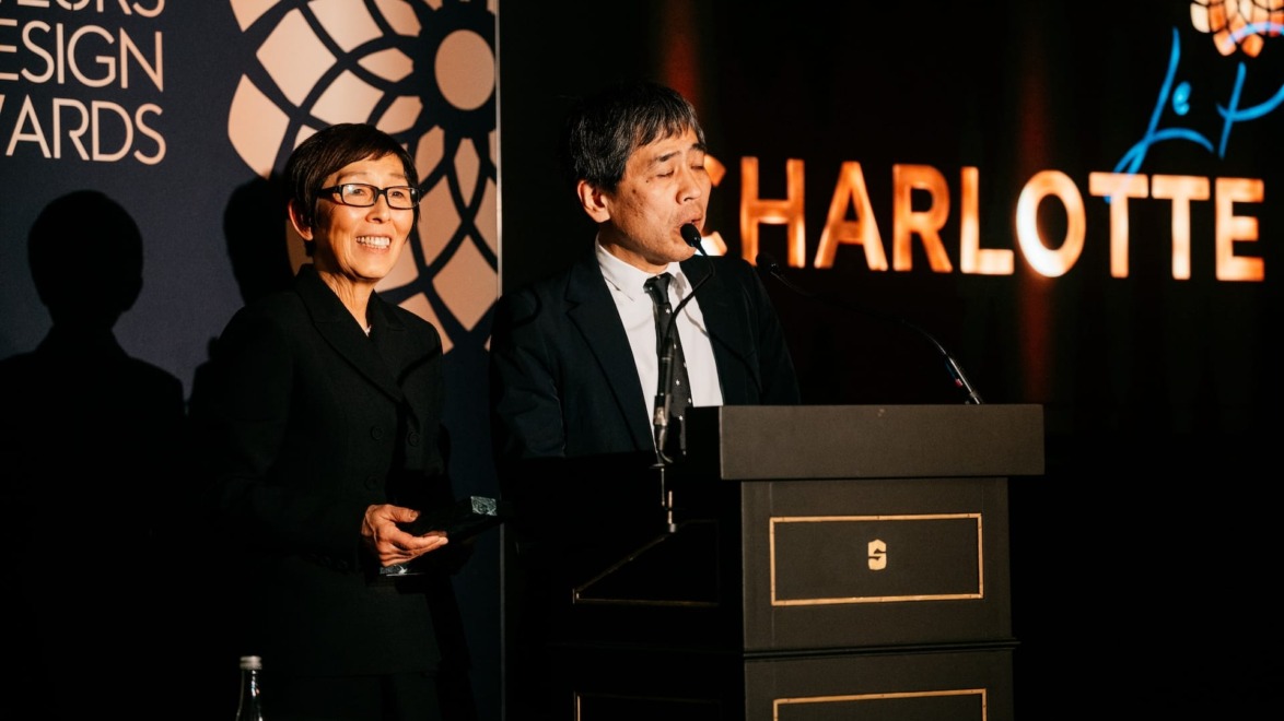 SANAA founders Kazuyo Sejima and Ryue Nishizawa, who received Le Prix Charlotte Perriand.