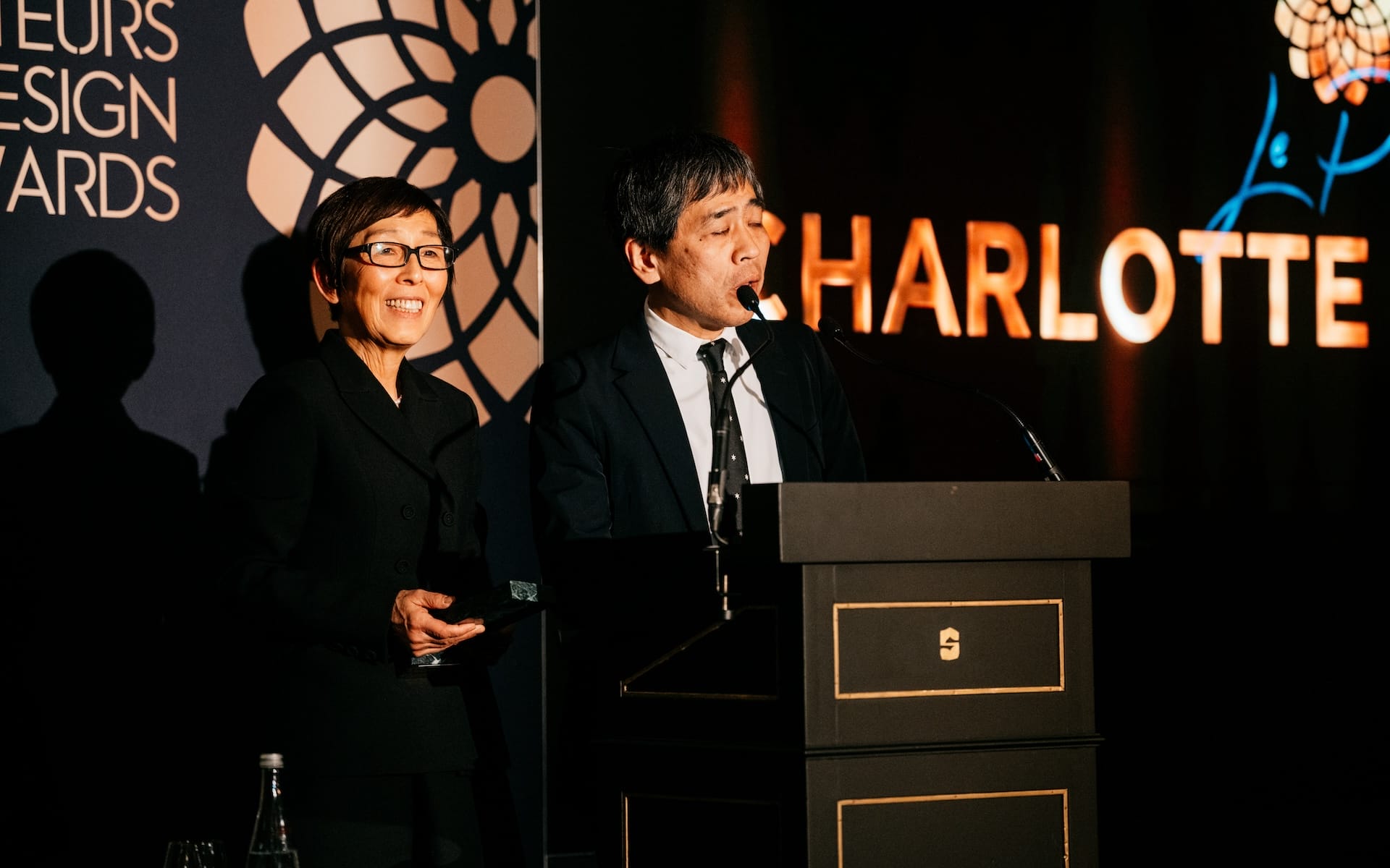 SANAA founders Kazuyo Sejima and Ryue Nishizawa, who received Le Prix Charlotte Perriand.