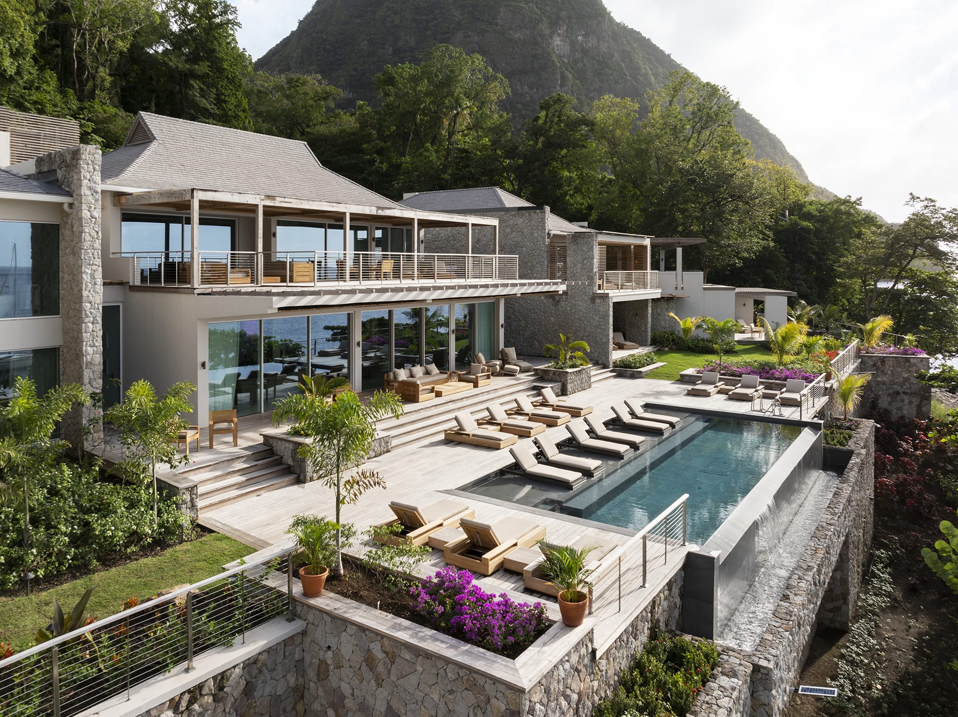 Spice of Life residence at Sugar Beach, a Viceroy Hotel, in St. Lucia.