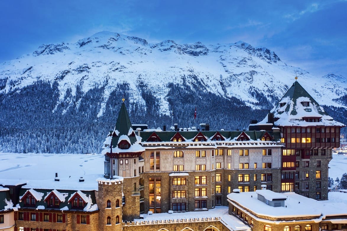 Badrutt's Palace Hotel in St. Moritz.