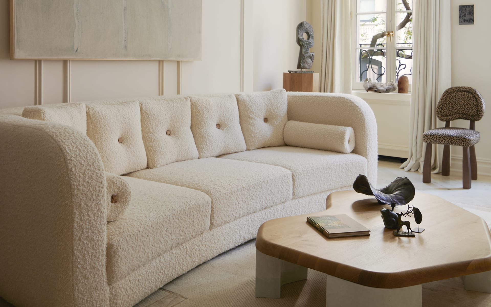 A first look at the new Jacques Doucet furniture on view at the Invisible collection townhouse in New York.